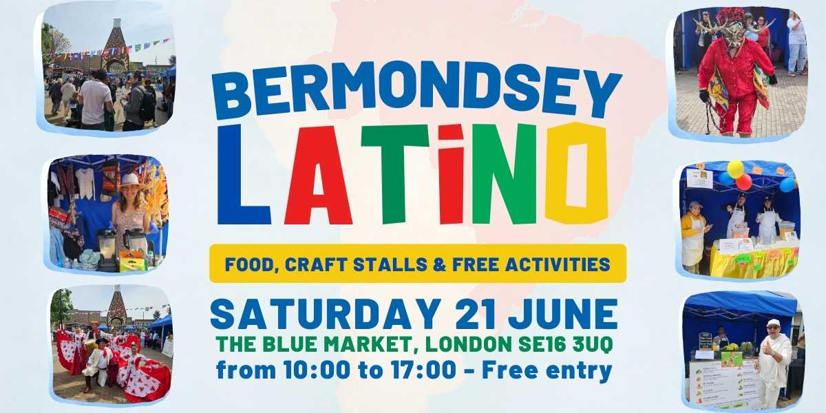 Bermondsey Latino banner 2025 06 21