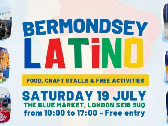 Bermondsey Latino banner 2025 07 19