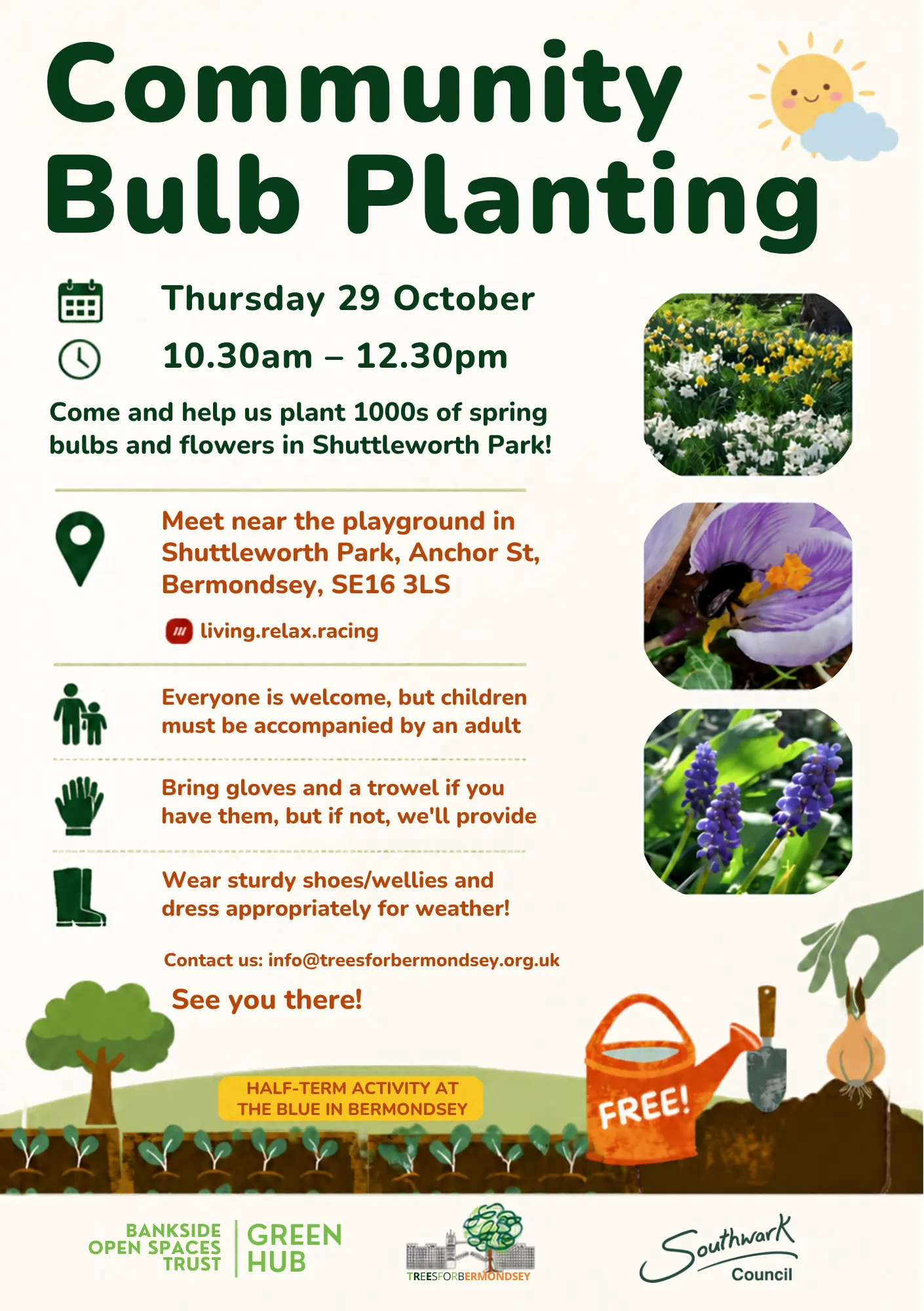 Community Bulb Planting Listing